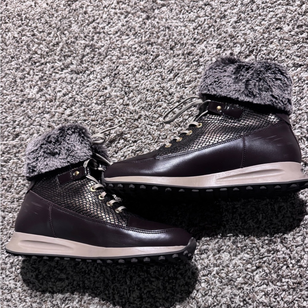 Francesca Dark Brown Winter Boots